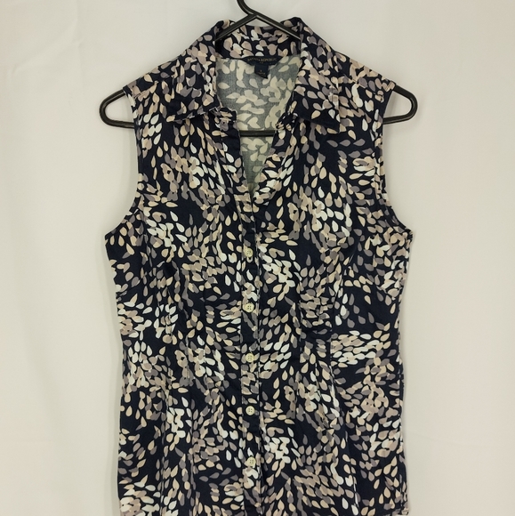 BANANA REPUBLIC size Small blouse Color blue - Picture 9 of 9